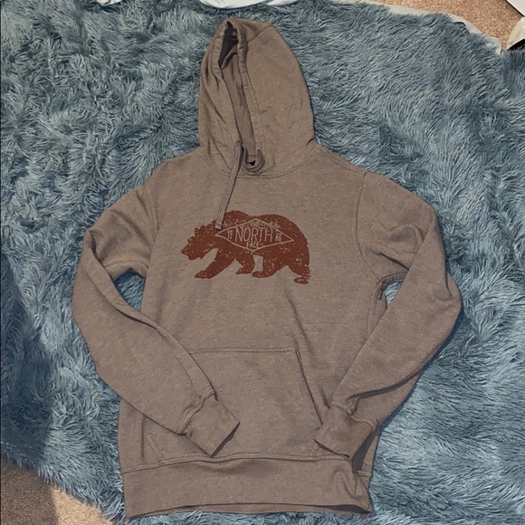 The North Face Tops - Brown North Face Hoodie